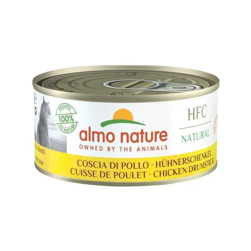  - Gatto hfc Natural 150gr Coscia di Pollo