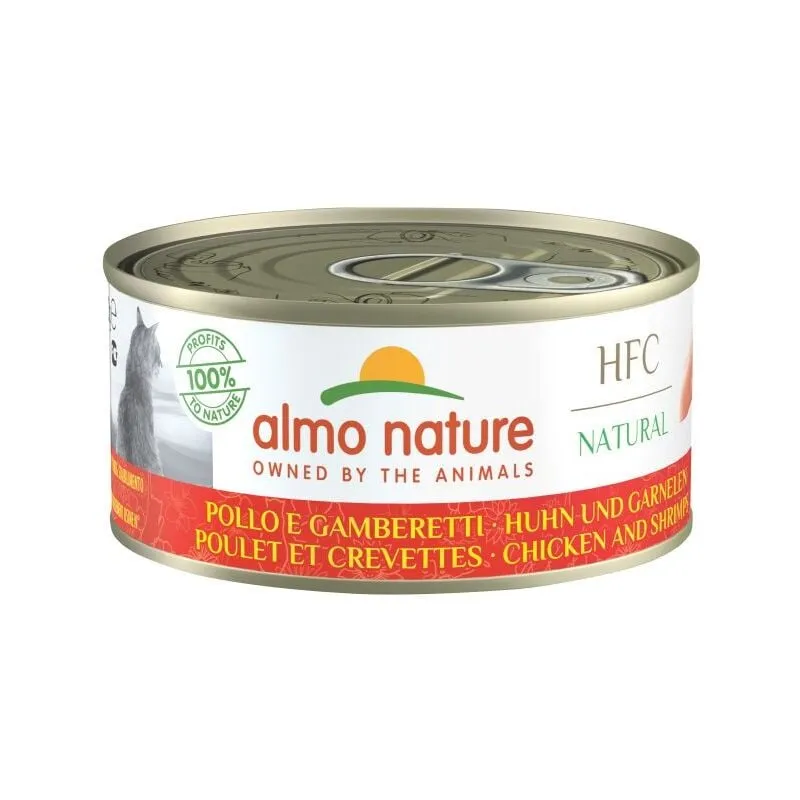 Gatto hfc Natural 150gr Pollo e Gamberetti - 