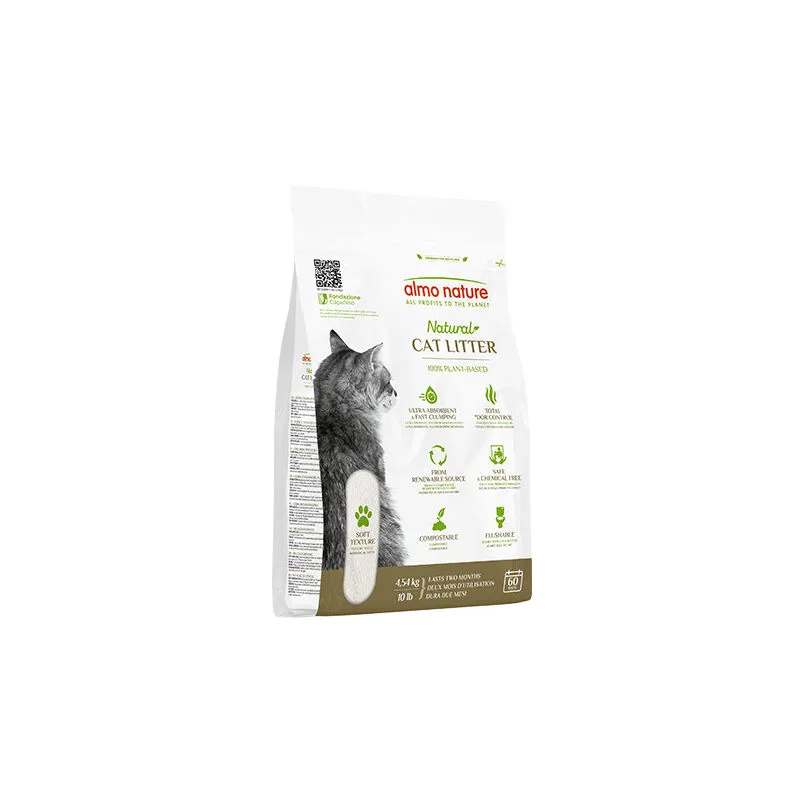 Lettiera Vegetale  Cat Litter da 10Lb/4,54 Kg