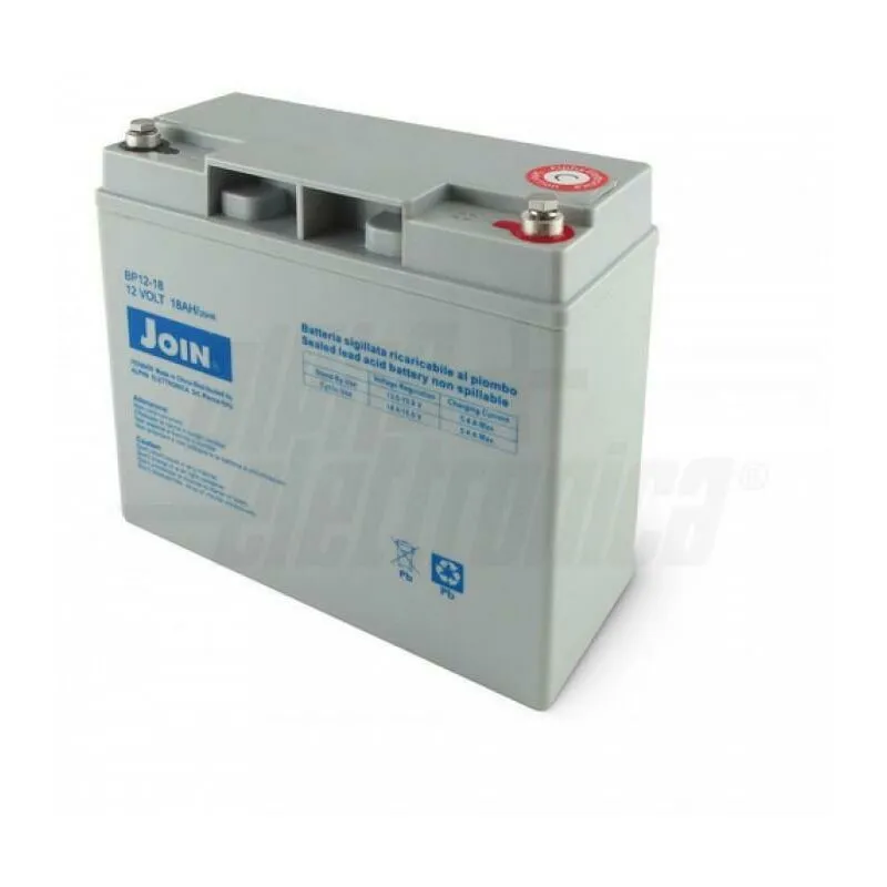 Batteria piombo agm 12v 18ah fis.vi bp12-18 - Alpha Elettronica