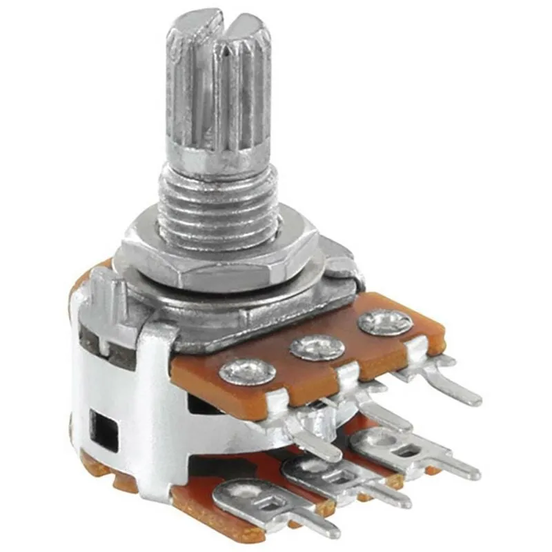 RV16A01F20KA5KM RV16A01F20KA5KM Potenziometro rotativo Stereo 0.05 w 5 kΩ 1 pz. - 