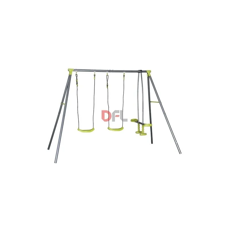 Altalena 2 posti + cavalcabile - baby swing set' Dimensioni 256 x 136 x h 180 cm