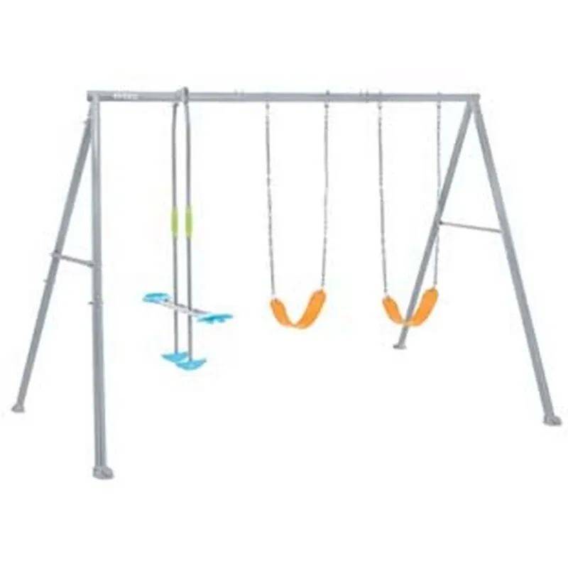  - altalena per bambini 3 giochi 3-10 anni CM.343X254X211H. - CM.343X254X211H. - peso KG.37 (44122)