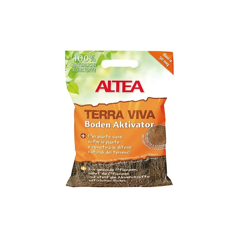 Riattivatore di terreni stanchi con micorrize e trichoderma (Terra Viva) (4 kg), per piante e fiori