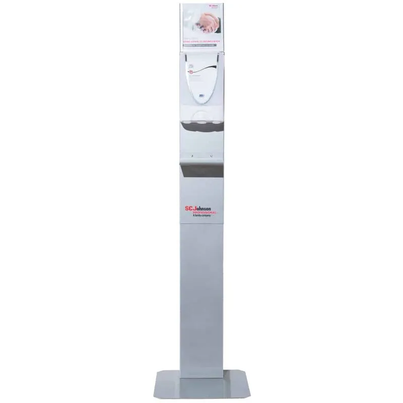 S.C. JOHNSON - Colonna autoportante per dispenser touchfree,