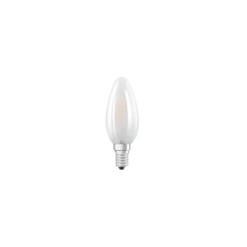 Bellalux - Lampadina a fiamma smerigliata E14 led, 2,5W, bianco caldo.