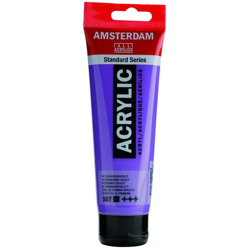 Amsterdam Acrylic 120 ml Blu Oltremare Violetto