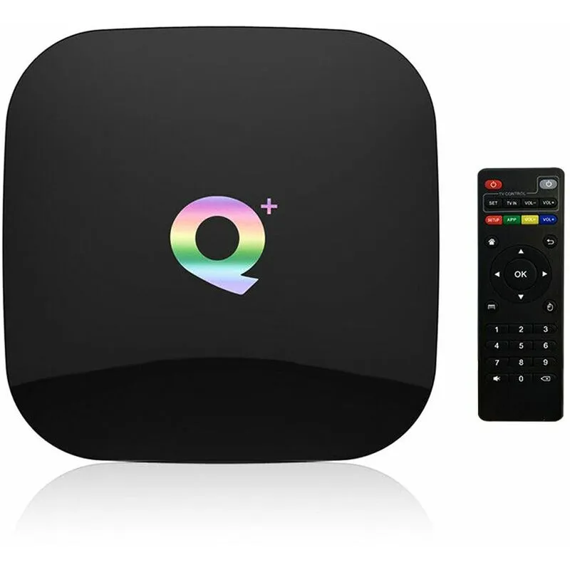  - Android tv box Wifi 2.4 Internet Smart tv Full hd 1080p 8K 4 Core 9.0 plus 64GB