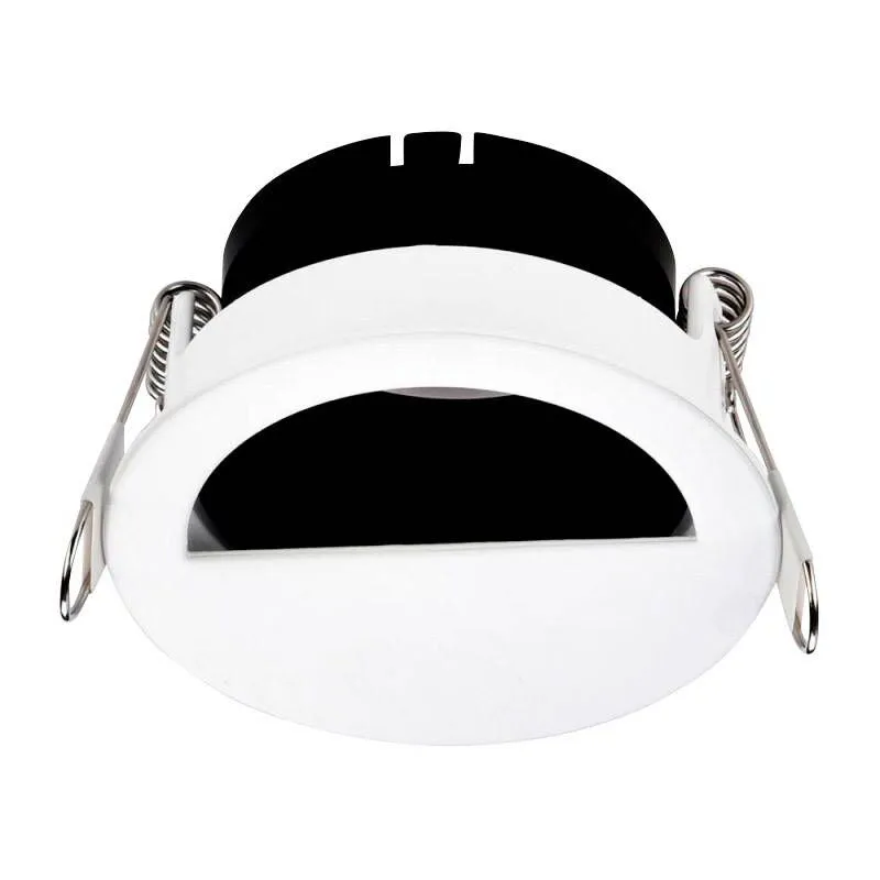 Barcelona Led - Anello semicircolare per downlight inclinabile antiriflesso ugr