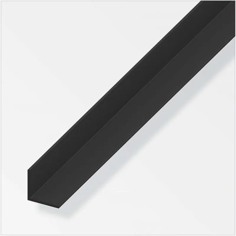 Alfer - Angolare 15X15X1 Pvc Nero 1Metro