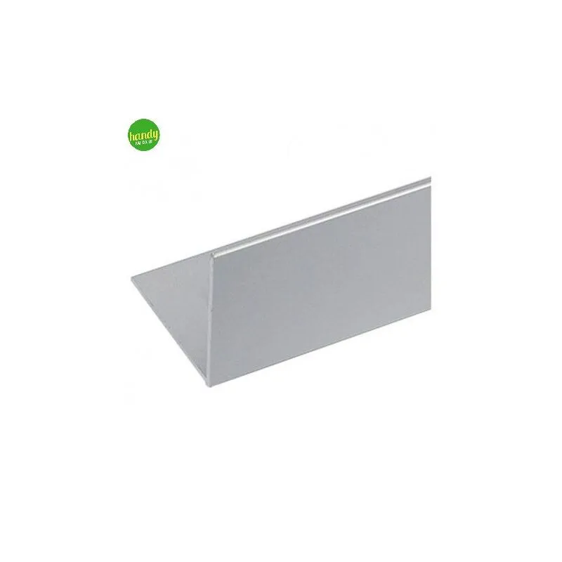 Profilo angolare Arcansas 10x10x1 mm - 2 mt - alluminio lucido