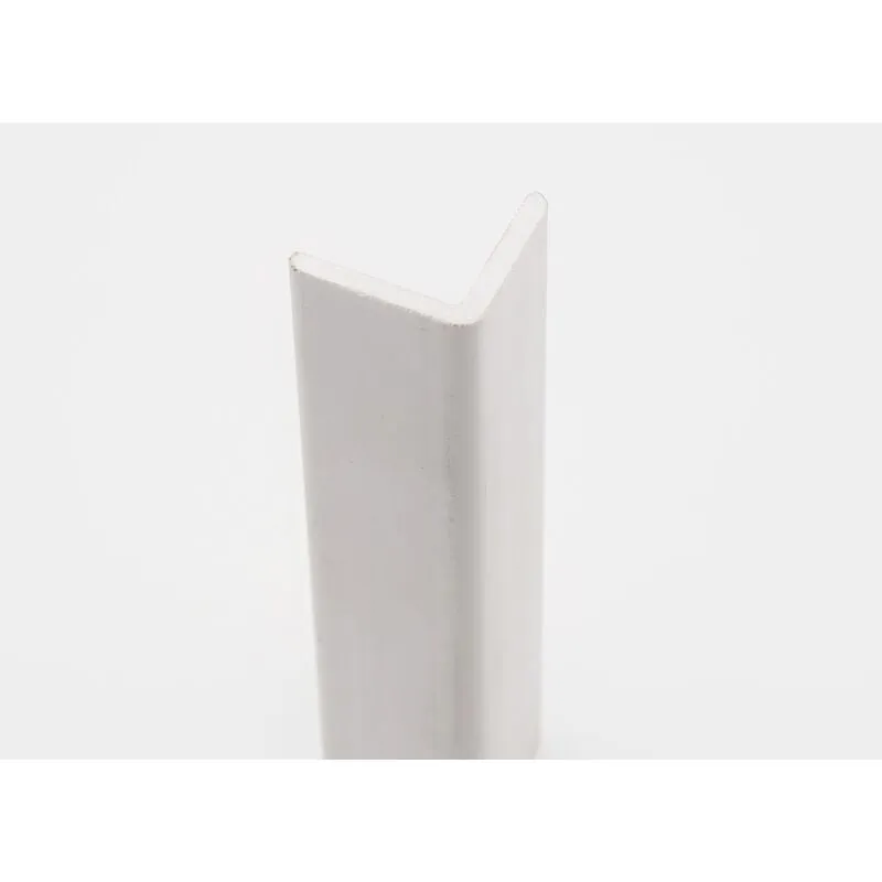 Angolare pvc rigido espanso bianco 25x25 mm barre 2,7 ml.