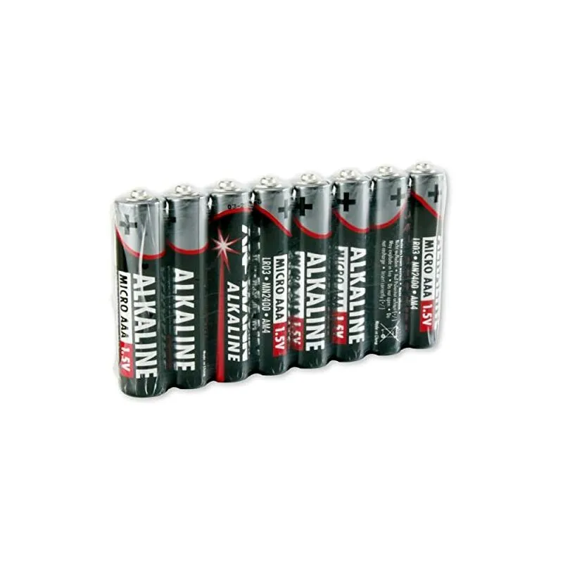 Red 5015360 LR03 - Batteria alcalina Micro 8X aaa - 