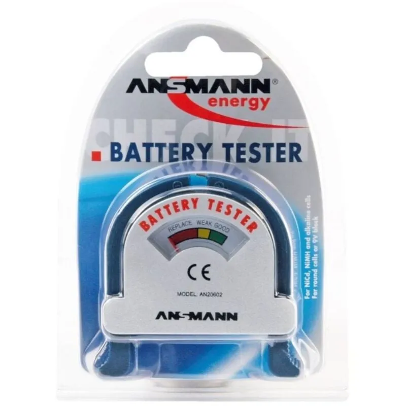  - tester universale per Batterie Alcaline e Ricaricabili