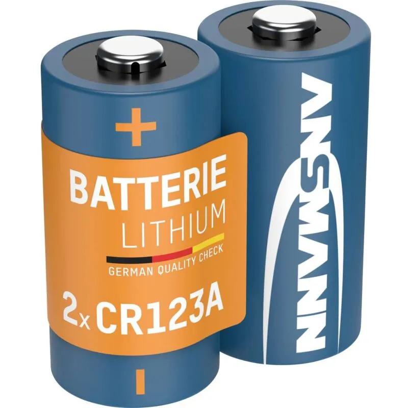 CR17335 Batteria per fotocamera CR-123A Litio 1375 mAh 3 v 2 pz. - 