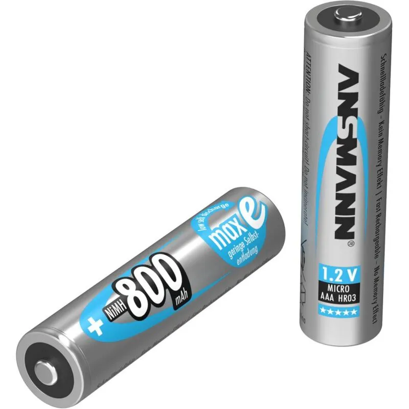 MaxE HR03 Batteria ricaricabile Ministilo (aaa) NiMH 800 mAh 1.2 v 1 pz. - 