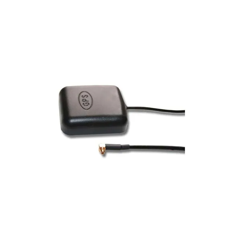 Vhbw - antenna gps compatibile con Asus P535, S101, S100, S102, Mobile Navigator Pro navigatore con connettore mmcx - Base magnetica, 5 m, nero