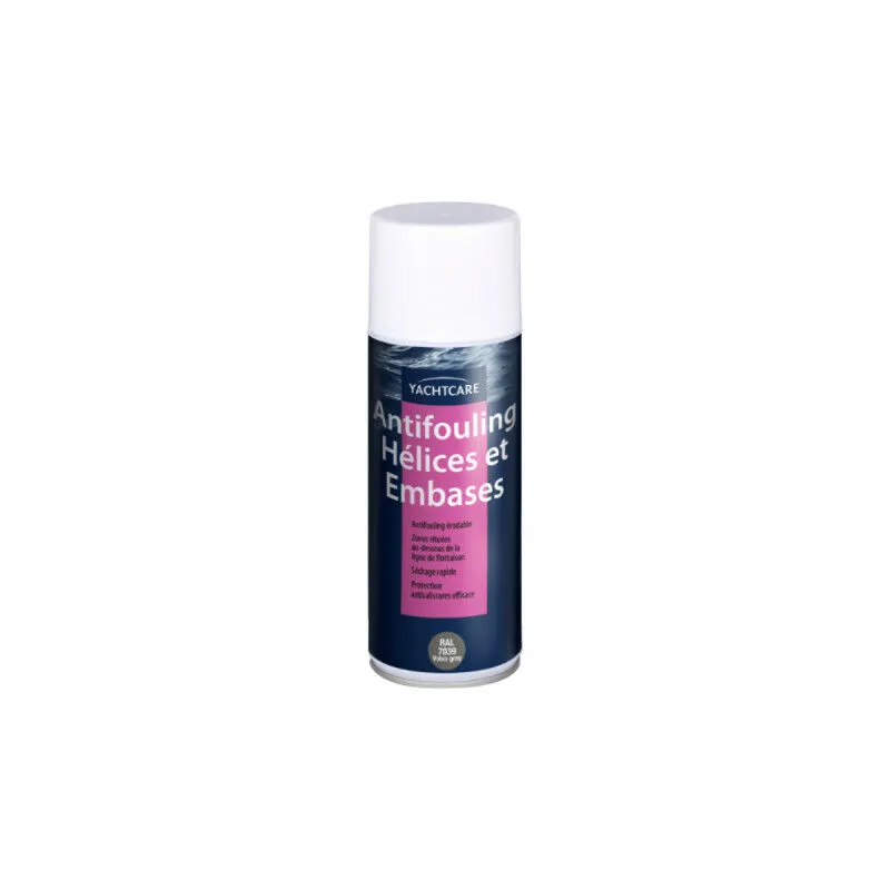 Yachtcare - Antivegetativa aerosol antivegetativa Eliche e basi grigio - 400 ml - Gris