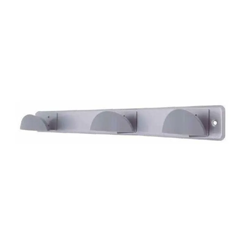 Appendiabiti in acciaio inox + pomello abs triplo cromato 420x50mm  003802798