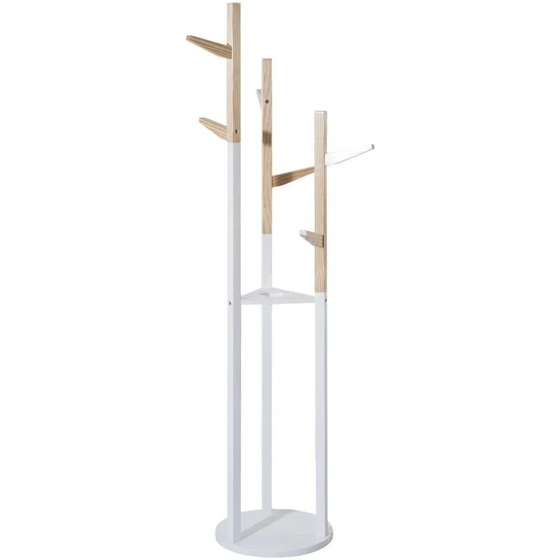 Appendiabiti per bambini in legno bianco 30x135cm Atmosphera Créateur D'intérieur