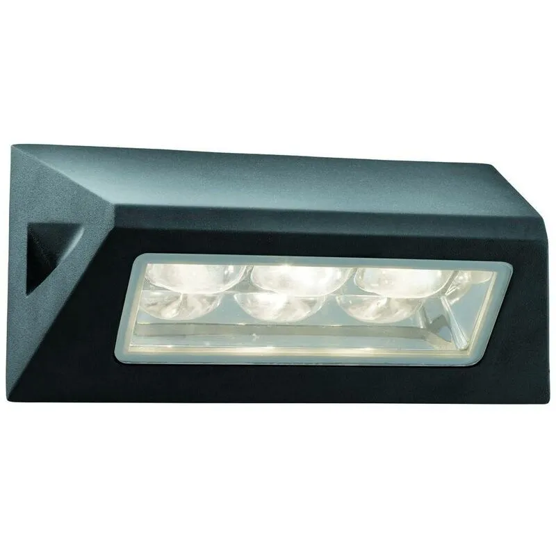 Outdoor - Applique da esterno a led 3 luci Nero IP44 - Searchlight