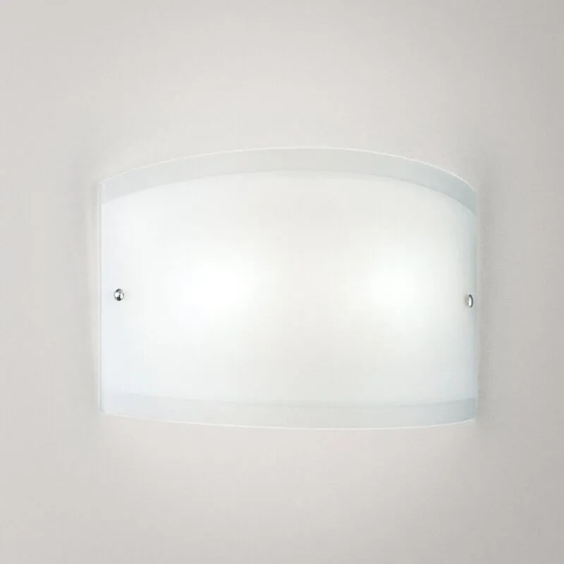 Gea Luce - Applique moderno lecce ag e14 led vetro lampada parete