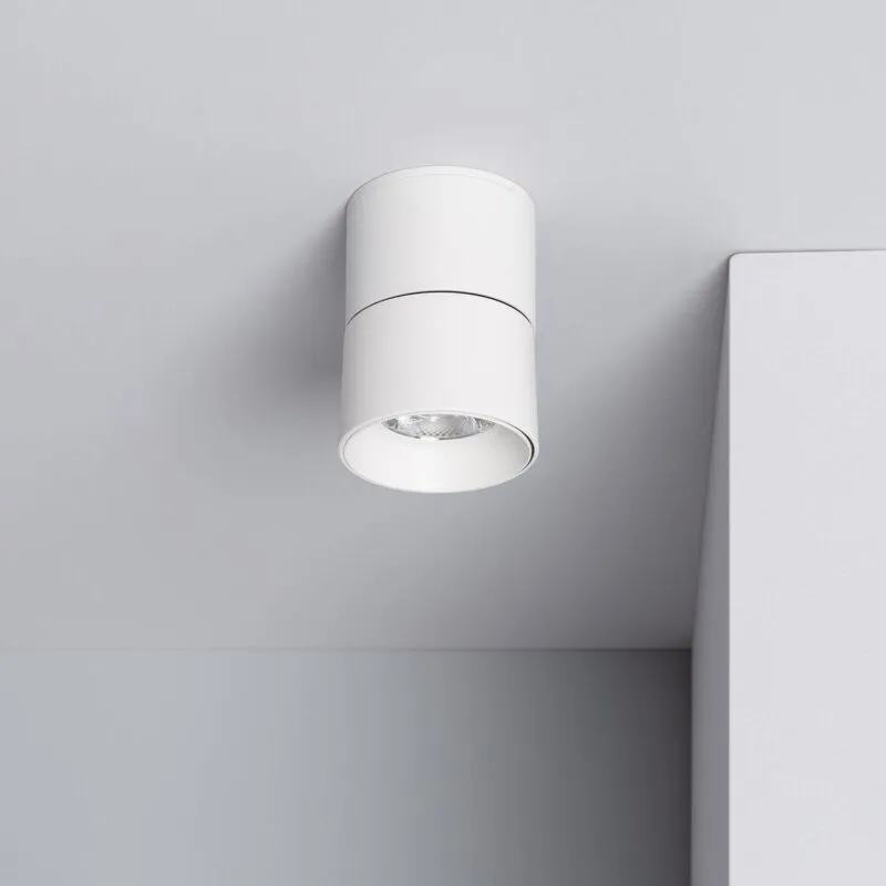 Applique LED 7W Alluminio Circolare Bianco New Onuba Bianco Freddo 5000K No FlickerBianco