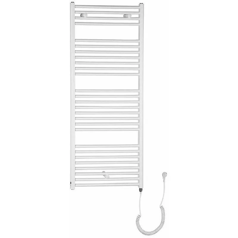 Aqualine Scaldasalviette - Scaldasalviette Direct-E, 60x132 cm, 600W, bianco ILE36T