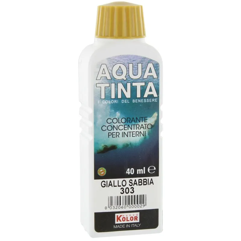 Aquatinta per interni ML.40 303 giallo sabbia pz 10,0