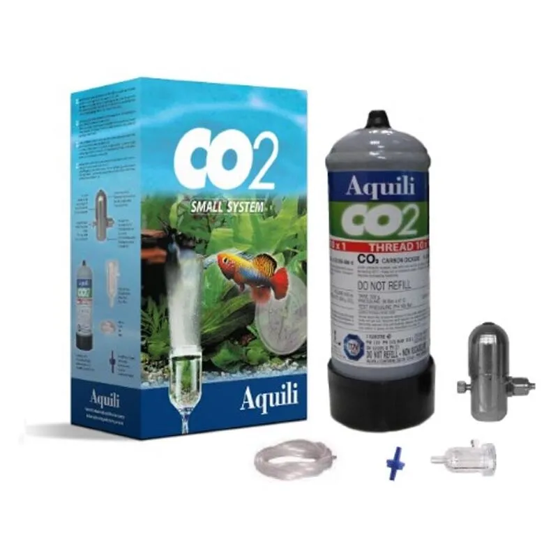 CO2 Small System - Impianto di Co2 Completo per Piccoli e Medi Acquari - Aquili