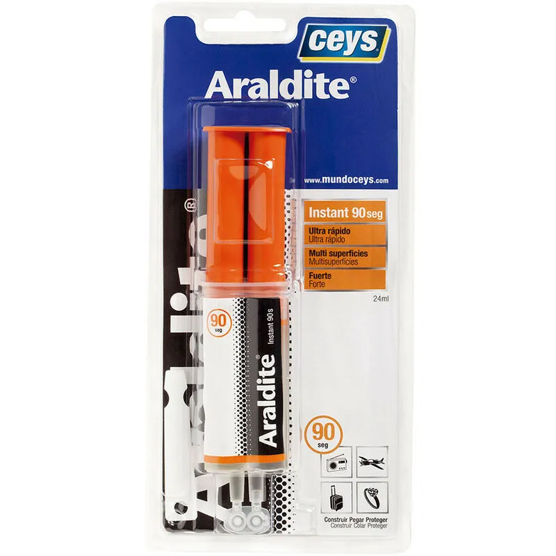 Ceys - Rapid araldite 90 secondi siringa 24ml 510401