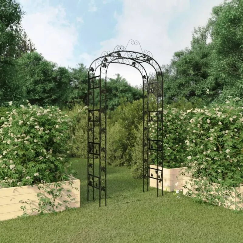 Vidaxl - Arco da Giardino 116x45x240 cm Acciaio