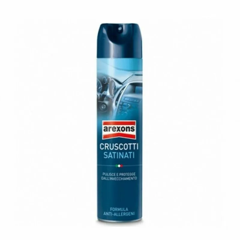 Arexons - Bomboletta Spray per Cruscotti Auto Satinato per Interni plastica 600ml
