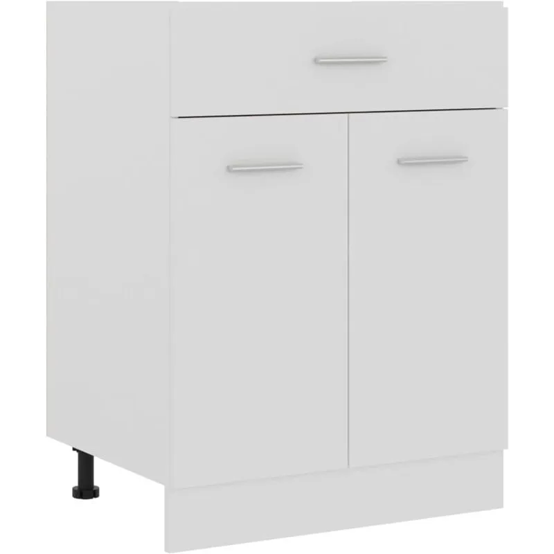 Vidaxl - Armadio Inferiore con Cassetto Bianco 60x46x81,5 cm Multistrato