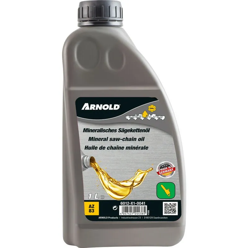 Olio minerale per catena motosega - 1 l Arnold