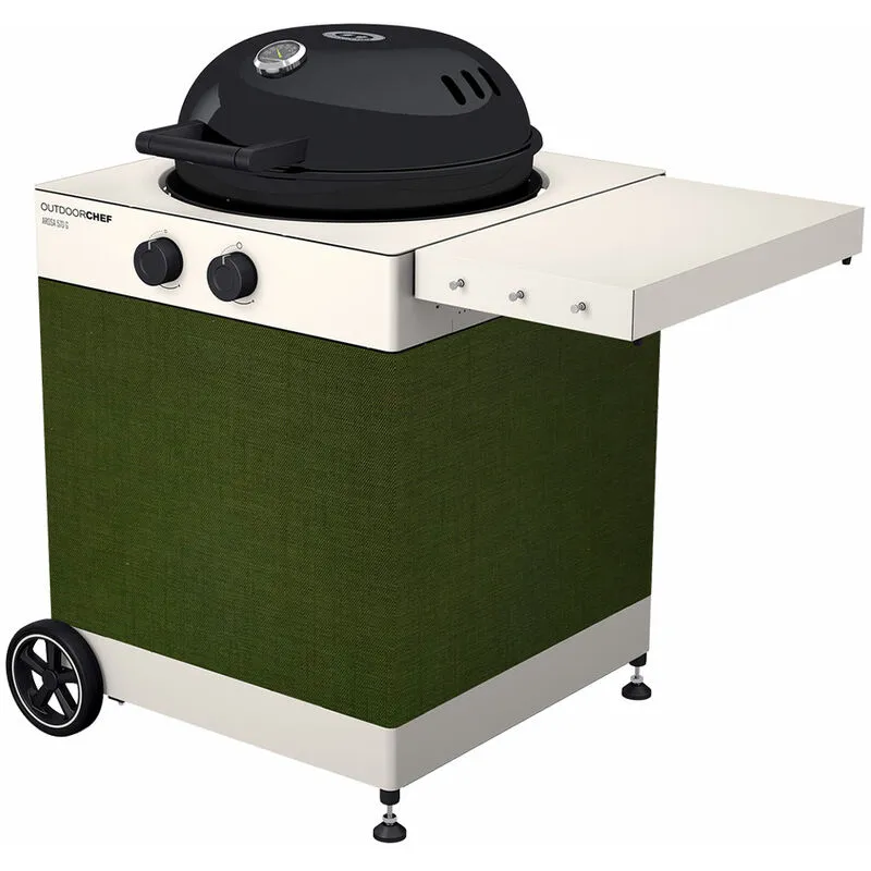 Rivestimento per Barbecue Outdoorchef Arosa 570 G Tex - Colore: Moss Grey