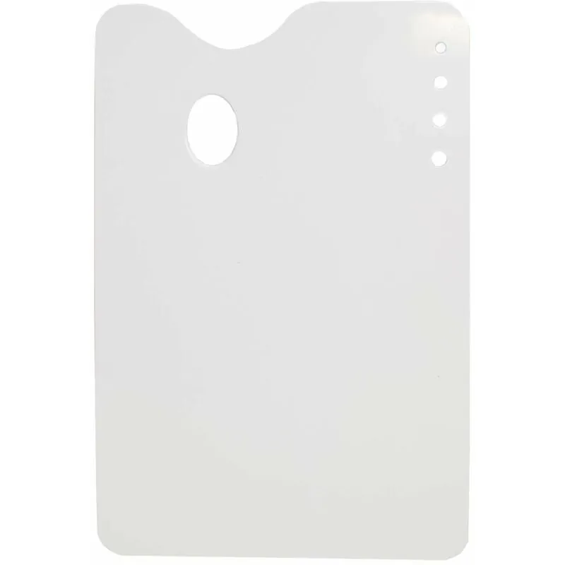 Artway Palette di Vernice, Bianco, Flat