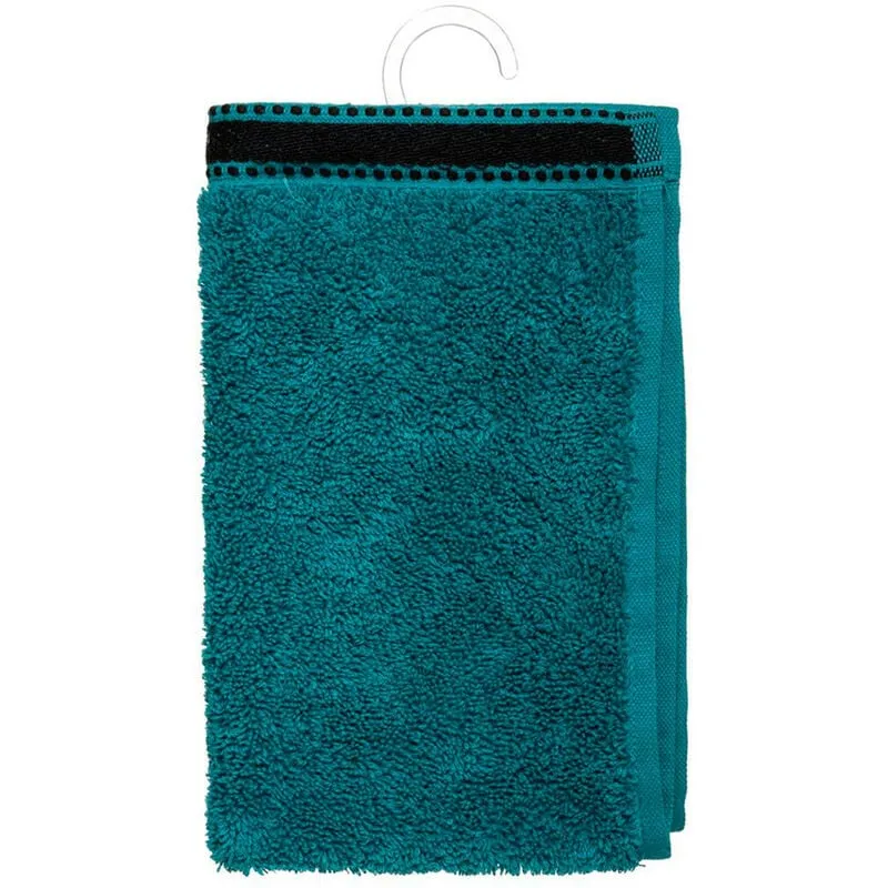 Asciugamano da bagno premium verde petrolio 30x50 cm