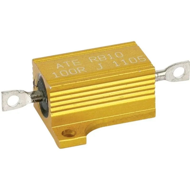 Ate Electronics - RB10/1-1K0-J-1 Resistenza di potenza 1 kΩ assiale 12 w 5 % 1 pz.