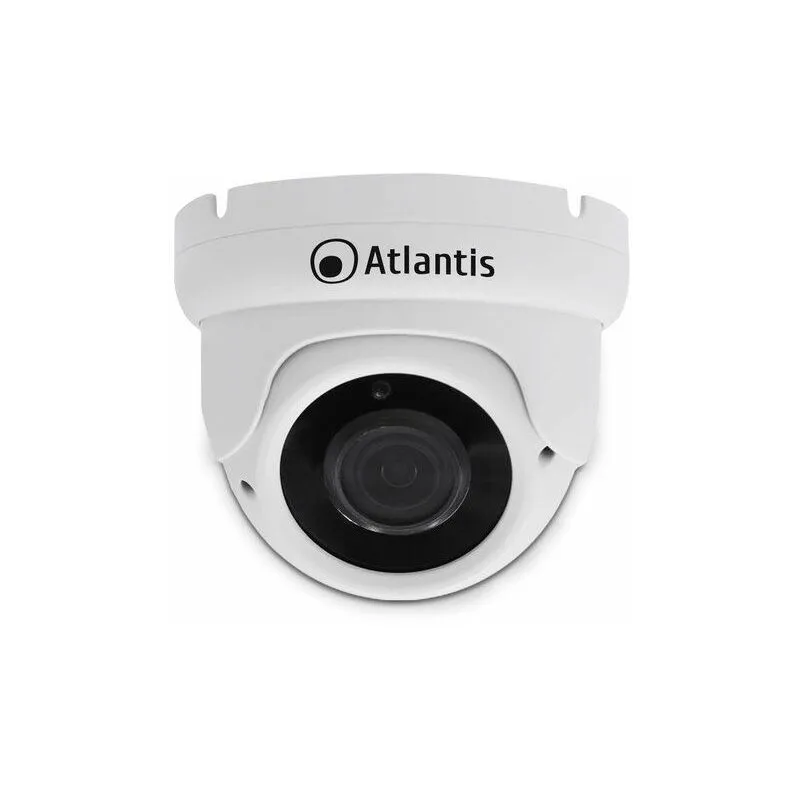 Atlantis Land - Videocamera atlantis ultraplex a11-ux826a-dp ip poe dome 3mpx 1920x1080 h.264/h.265 20fps 1/2.9 cmos ir 14 led 18mt