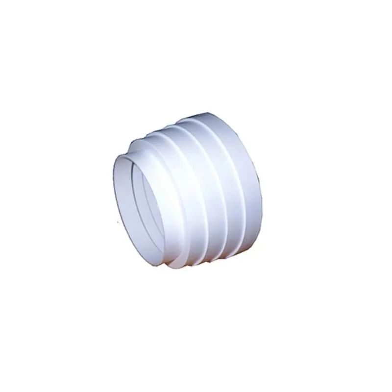 Cappa Riduzione Accoppiata PVC Bianco 100, 120, 125 Rif. 0660