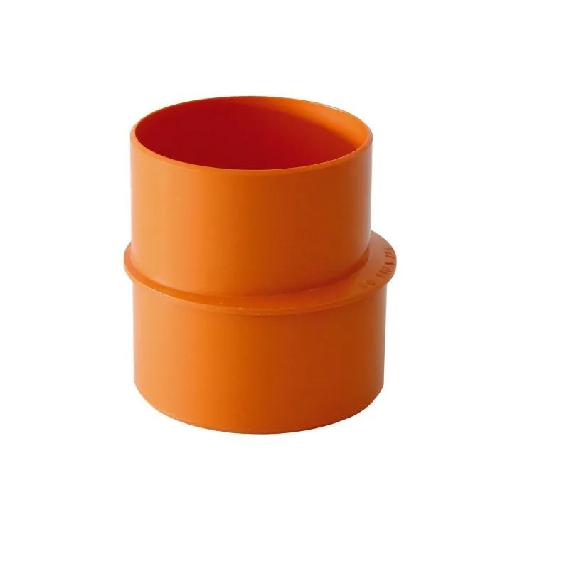 Aumento Eccentrico Pvc Maggiorazione Rosso, Arancio , Acqua Fogna - Varie Misure ø 40x100 mm