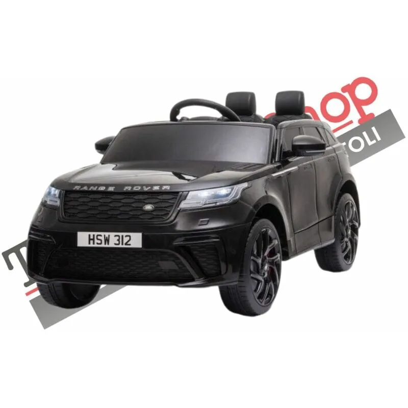 Auto Elettrica Macchina per Bambini range rover velar 12V-Nero