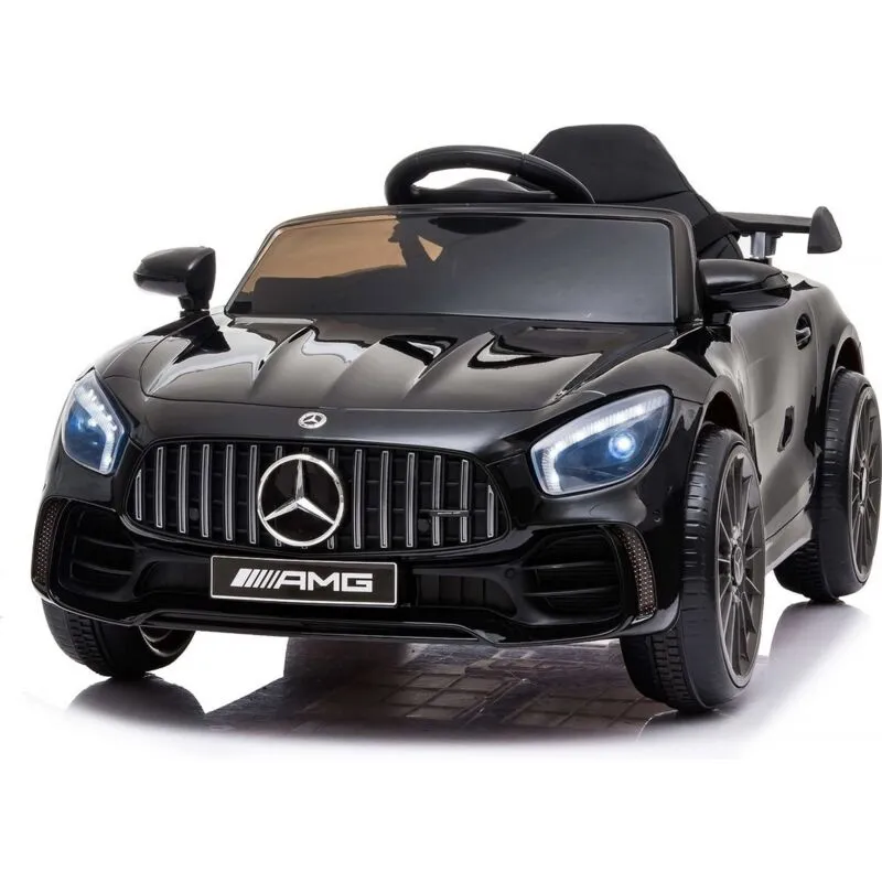 Auto elettrica per bambini - Mercedes GTR AMG - 2x25W - nera