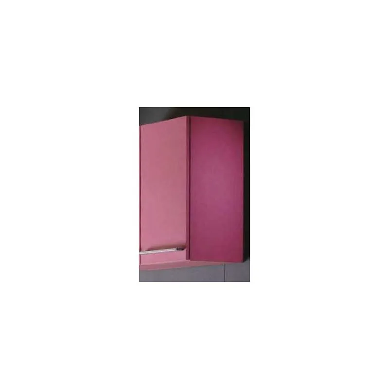 Pensile singolo rosa 25x68x18 cm con maniglia - Bagno Italia