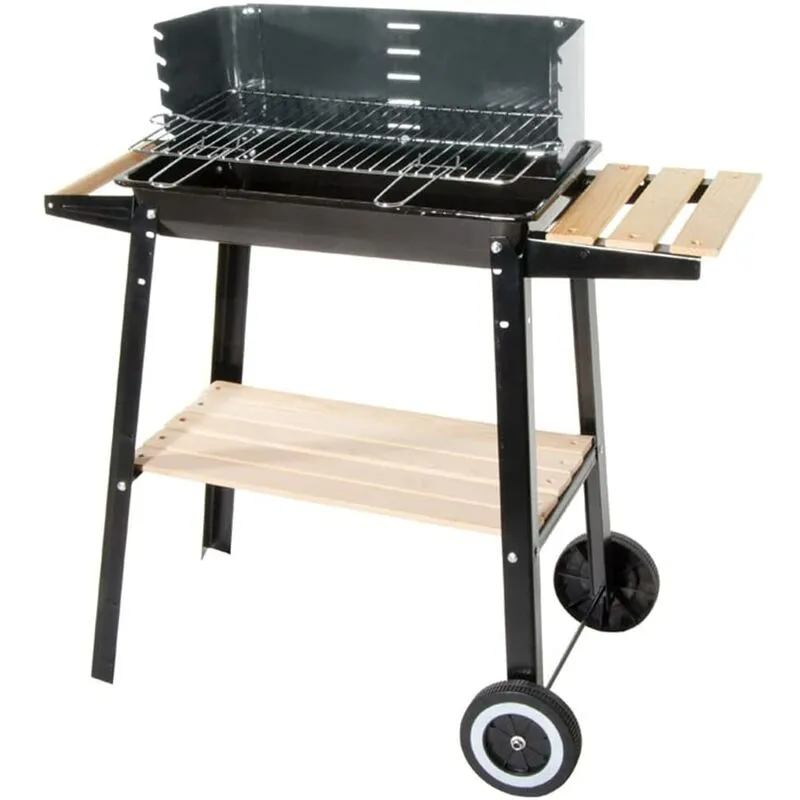 Barbecue con Carrello Ripiano Piccolo Verdelook