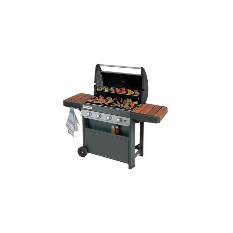 Barbecue A Gas Classic 4 Series Classic Wld Con Doppia Superficie In Ghisa