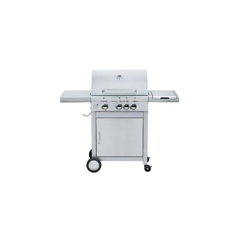 Barbecue gas polka 3+1 Domus fuochi 3+1 cm 134X54 h.cm 115