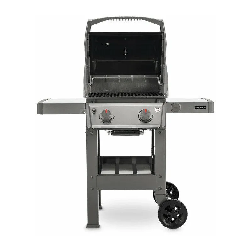 Barbecue Carrello a Gas con Coperchio 2 Bruciatori 7770 w - Spirit ii E-210 gbs