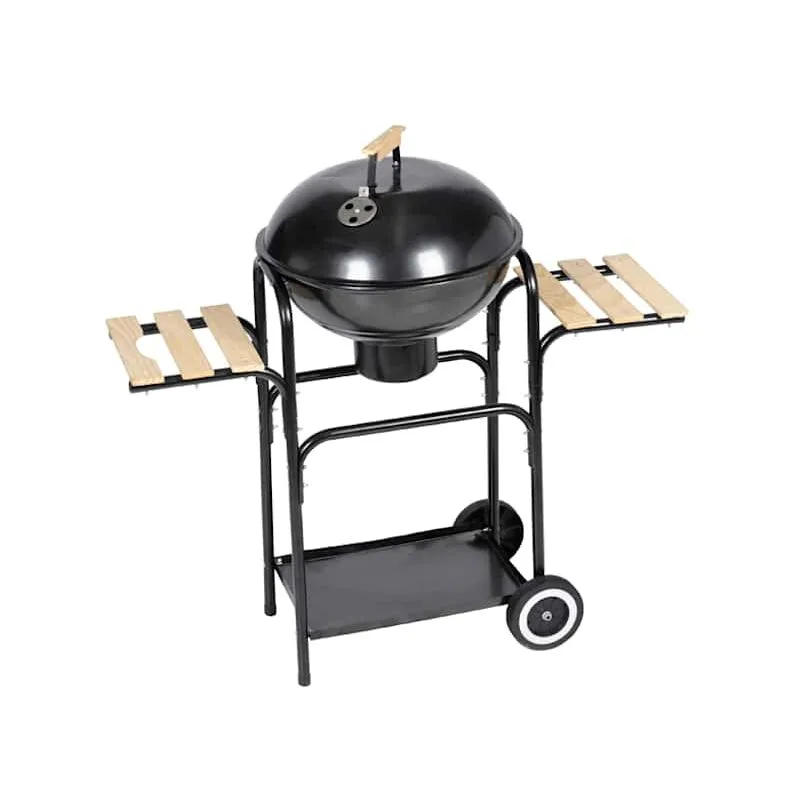 Avimac - Barbecue a legna e carbone Michigan xl, barbeque rotondo